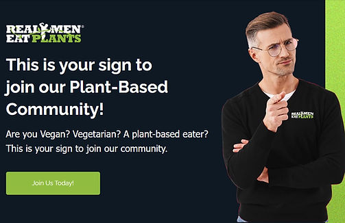 Real Men Eat Plants