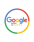 Google 5 star rating badge