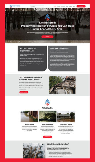 Portfolio website design example 7