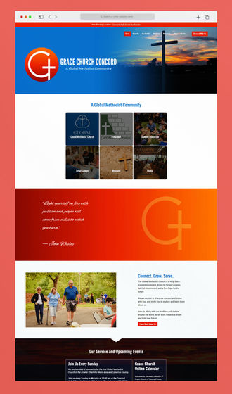 Portfolio website design example 8
