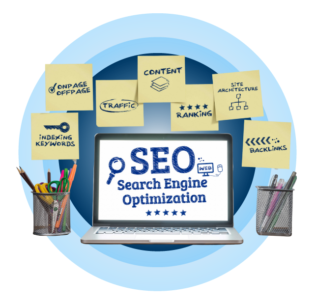 SEO solutions building blocks