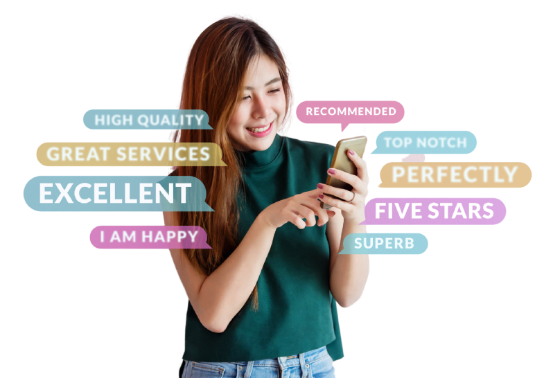 Client reviews