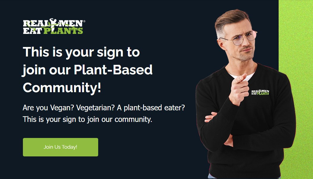 How Next Wave Helped Real Men Eat Plants Promote Veganism