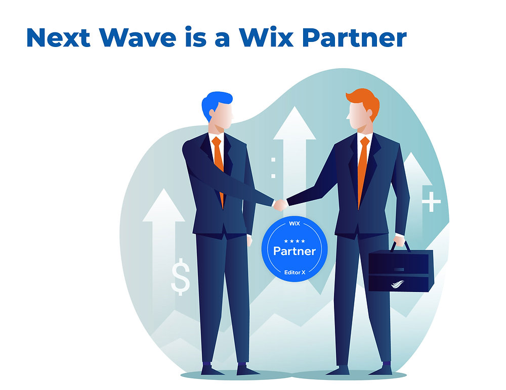 Next Wave is a Wix Partner